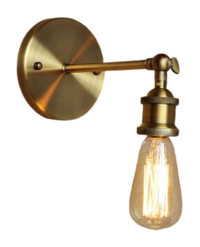 Dylight Retro Tekli Metal Aplik Eskitme