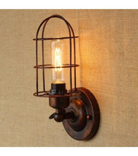 Riolight Rustik Tekli Metal Aplik Bakır