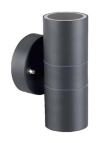 Cata Ct-7043 Tekli Metal Led Aplik Gri