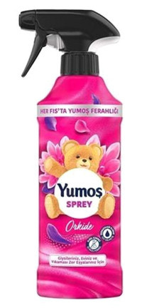 Yumoş Orkide Kokulu Sprey Çamaşır Parfümü 12x450 ml
