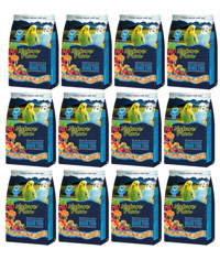 Nature Plan Muhabbet Kuşu Kabuklu Ballı Vitaminli Yetişkin Kuş Yemi 12x1 kg