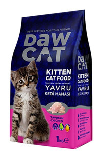 Daw Cat Tavuklu Yavru Kuru Kedi Maması 1 kg