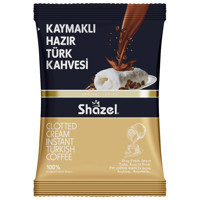 Shazel Kaymaklı Orta Kavrulmuş Türk Kahvesi 4x100 gr