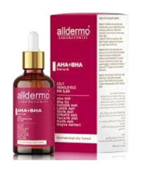 Alldermo AHA+BHA Canlandırıcı Jel Yüz Serumu 30 ml