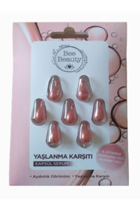 Bee Beauty Yaşlanma Karşıtı Canlandırıcı Yaşlanma Kırışıklık Karşıtı Kapsül Yüz Serumu 7x3 ml