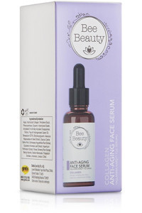 Bee Beauty Anti-Aging Yüz Dolgunlaştıran Canlandırıcı Yaşlanma Kırışıklık Karşıtı Jel Yüz Serumu 30 ml