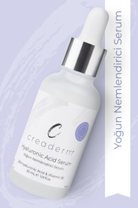Creaderm 2% Hyaluronic Acid & Vitamin B5 Yüz Dolgunlaştıran Canlandırıcı Kırışıklık Karşıtı Jel Yüz Serumu 30 ml