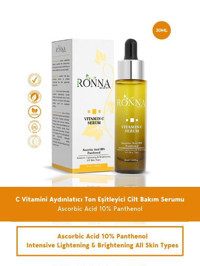 Ronna Beauty Vitamin C Canlandırıcı Jel Yüz Serumu 30 ml