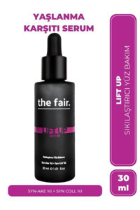 The Fair Lift-Up Now %1 Syn-Coll + %1 Syn-Ake Yüz Dolgunlaştıran Canlandırıcı Kırışıklık Karşıtı Jel Yüz Serumu 30 ml