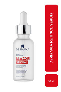 Dermavia Retinol Canlandırıcı Yaşlanma Karşıtı Jel Yüz Serumu 30 ml
