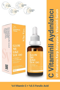 She Vec Glow Me Like You Do Yaşlanma Kırışıklık Karşıtı Jel Yüz Serumu 50 ml