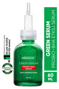 Nedox Probio bha Leke Karşıtı Green Canlandırıcı Jel Yüz Serumu 60 ml