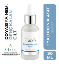Clades Hyalüronik Asit Canlandırıcı Jel Yüz Serumu 30 ml