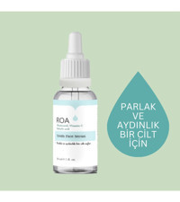 Roa Bitkisel Youth Face Yüz Dolgunlaştıran Canlandırıcı Yaşlanma Kırışıklık Karşıtı Jel Yüz Serumu 30 ml