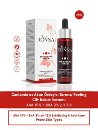 Ronna Beauty AHA 15%+BHA 2% Canlandırıcı Yaşlanma Karşıtı Jel Yüz Serumu 99 ml