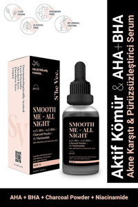She Vec Smooth Me Canlandırıcı Yaşlanma Kırışıklık Karşıtı Jel Yüz Serumu 30 ml