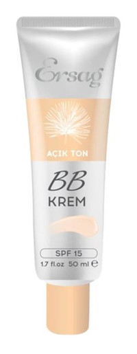 Ersağ Tüm Cilt Tipleri İçin Sivilce Yapmayan BB Krem Açık Ton