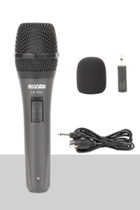 Lastvoice Lv-45A Dinamik Kablolu El Mikrofonu Siyah