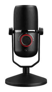 Thronmax M4 Zero Plus Condenser 3.5 mm Kablolu Yayıncı USB Oyuncu Masaüstü Mikrofonu Siyah
