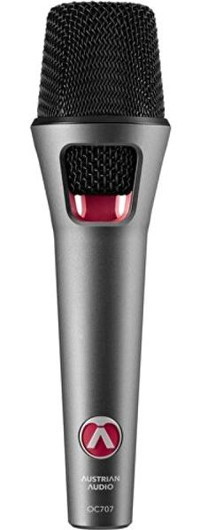 Austrian Audio Audio Oc707 True Profesyonel Condenser XLR Kablolu El Mikrofonu Siyah