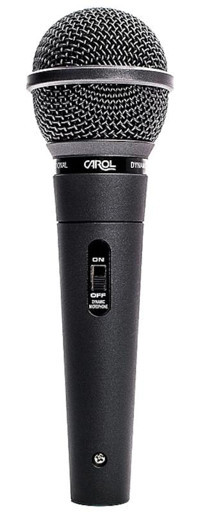 Carol Mud 525 Dinamik XLR Kablolu El Mikrofonu Siyah