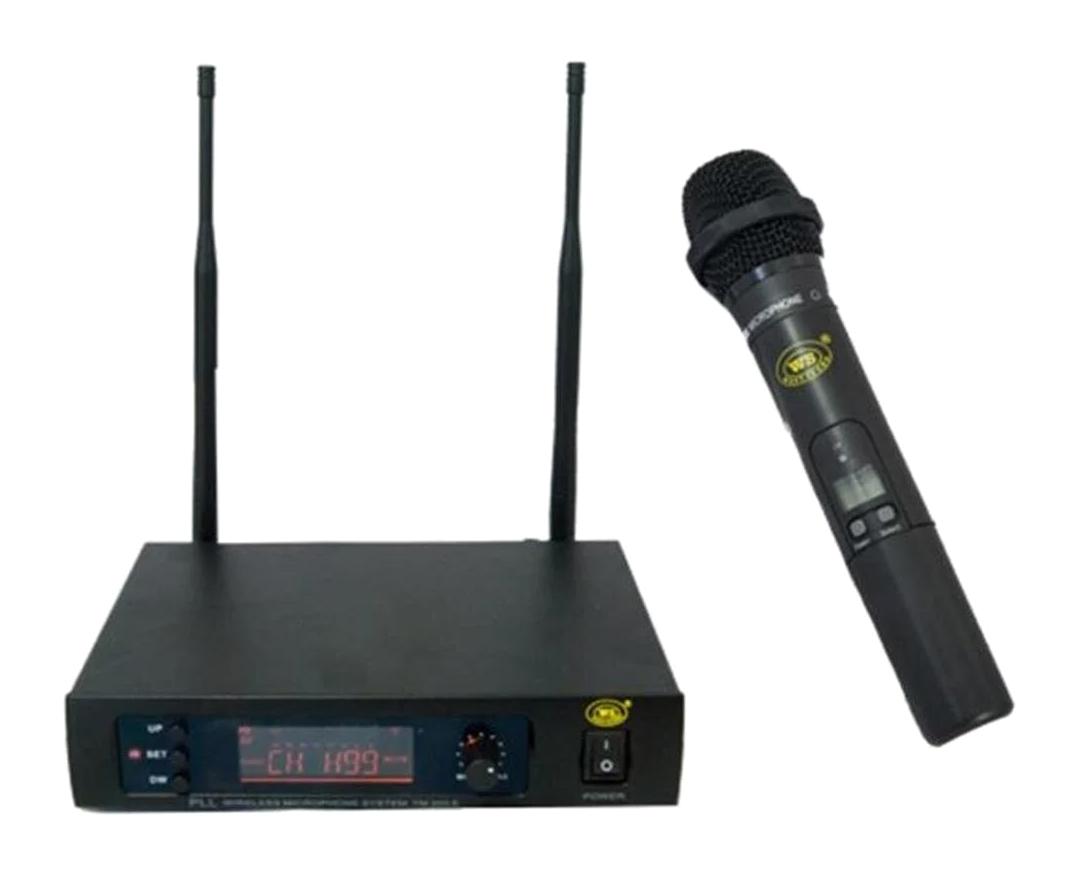 West Sound Tm 200E Profesyonel Kablosuz El Mikrofonu Siyah