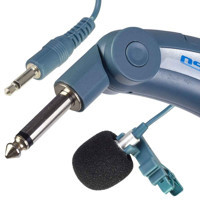 Osawa Osw-430 Profesyonel Lightning Kablolu Yayıncı Yaka Mikrofonu Mavi