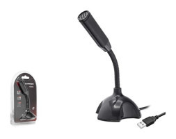 Hadron HDX2751 Type A Kablolu USB Masaüstü Mikrofonu Siyah