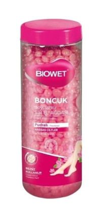 Lady Biowet Soyulabilir Pudralı Hassas Ciltler İçin Boncuk Ağda 400 gr