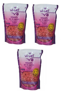 Vi-vet Granül Pudralı Tüm Ciltler İçin Boncuk Ağda 3x250 gr