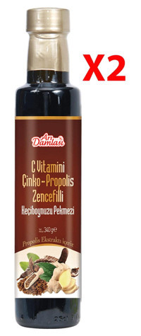 Arı Damlası Zencefilli Keçiboynuzu Pekmezi 2x340 gr