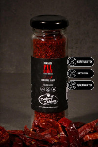 Baharat Dükkanı Kırmızı Az Acı Pul Biber 45 gr
