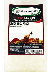 Gedemenli Tane Limon Tuzu 1 kg