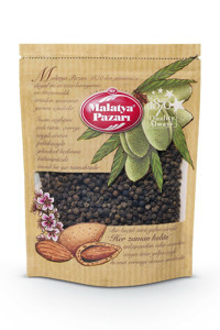 Malatya Pazarı Tane Kilitli Paket Karabiber 100 gr
