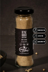 Baharat Dükkanı Öğütülmüş Beyaz Biber 60 gr