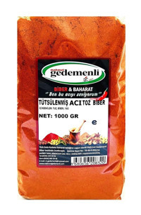 Gedemenli Tütsülenmiş Acı Paprika Toz Biber 1 kg
