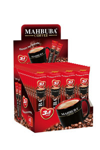 Mahbuba Coffee 3'ü 1 Arada Sade 18 gr 48 Adet Granül Kahve Hazır Kahve