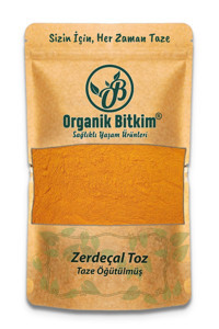 Organik Bitkim Toz Öğütülmüş Zerdeçal 500 gr