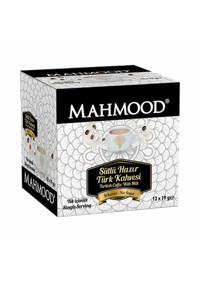 Mahmood Coffee Sade 19 gr 12 Adet Türk Kahvesi Hazır Kahve