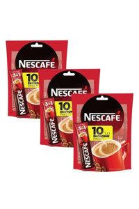 Nescafe 3'ü 1 Arada Sade 17.5 gr 30 Adet Granül Kahve Hazır Kahve