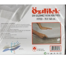 Özdilek Fitted Pamuk - Polyester Lastikli Sıvı Geçirmez 70 X 140 cm Tek Kişilik Alez