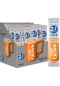 Cafe Crown 2'si 1 Arada Fındıklı 11 gr 48 Adet Granül Kahve Hazır Kahve