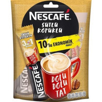 Nescafe 3'ü 1 Arada Sade 17.4 gr 10 Adet Granül Kahve Hazır Kahve