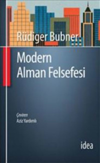 Modern Alman Felsefesi Rüdiger Bubner İdea Yayınevi