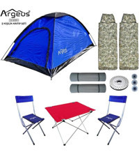Argeus Basic 2 Kişilik 4 Mevsim Kamp Çadırı Çok Renkli