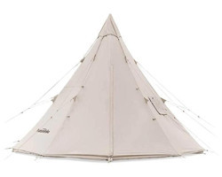 Naturehike Profound 9.6 Carpa Glamping 3 - 4 Kişilik 4 Mevsim Aile Çadırı Bej