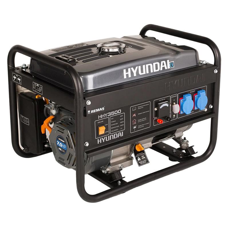 Hyundai Hhy 3500 Eco 3.8 kVA İpli Benzinli Jeneratör