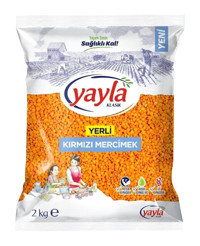 Yayla Yerli Kırmızı Mercimek 2 kg