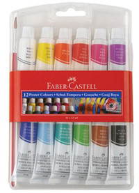 Faber-Castell Tüp Çok Renkli 12x12 ml Guaj Boya Set