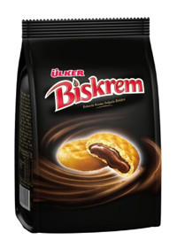 Ülker Biskrem Çikolata Kremalı Bisküvi 12x200 gr
